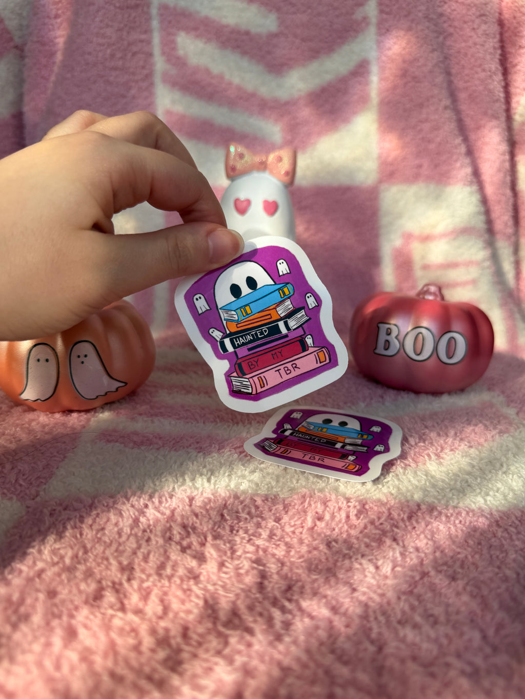Haunted by my TBR sticker