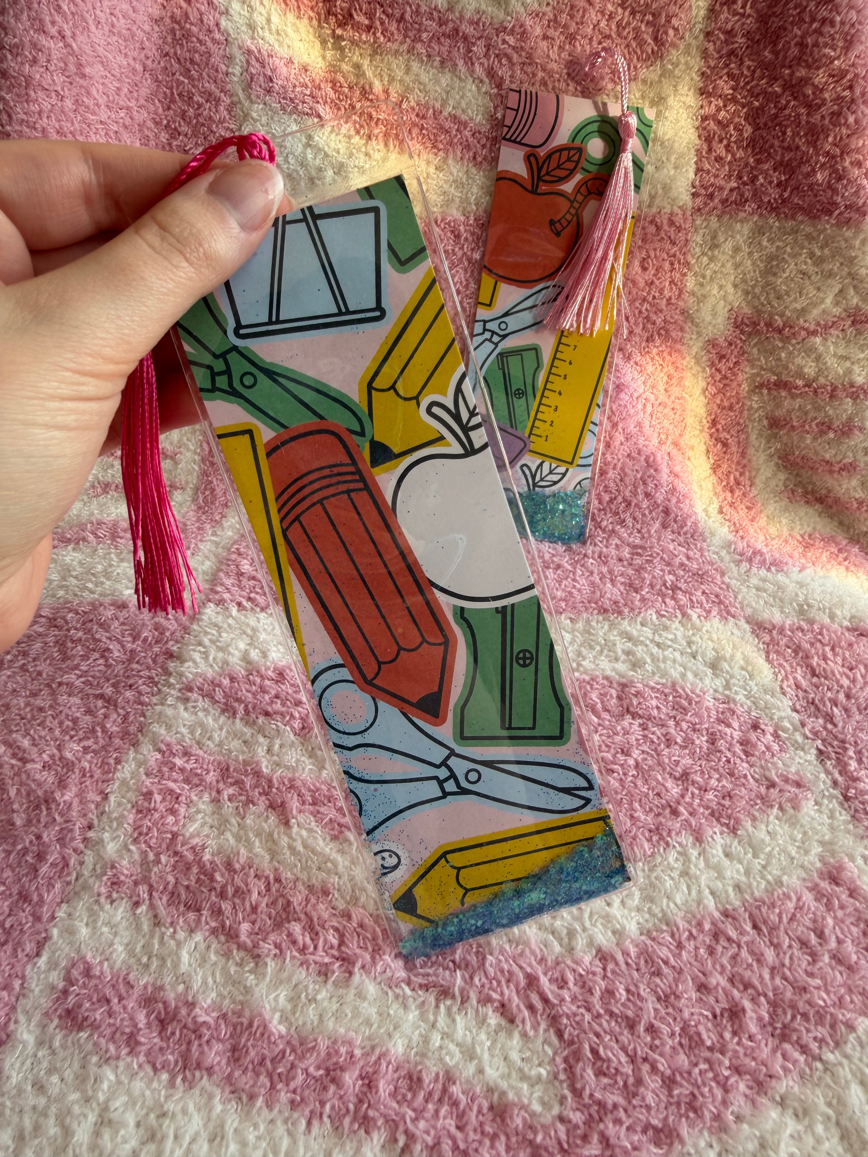 Back to school bookmark