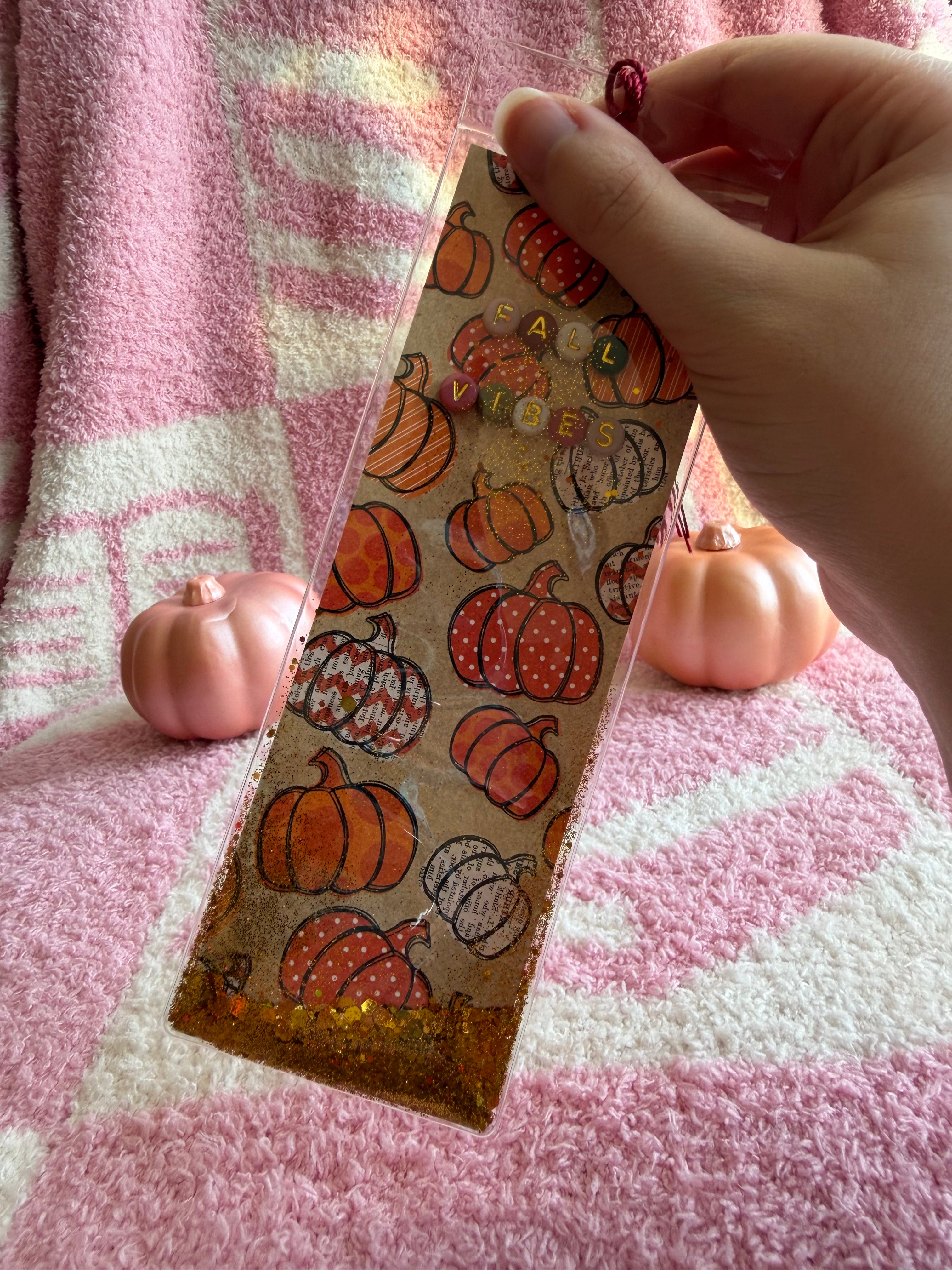 Fall vibes bookmark